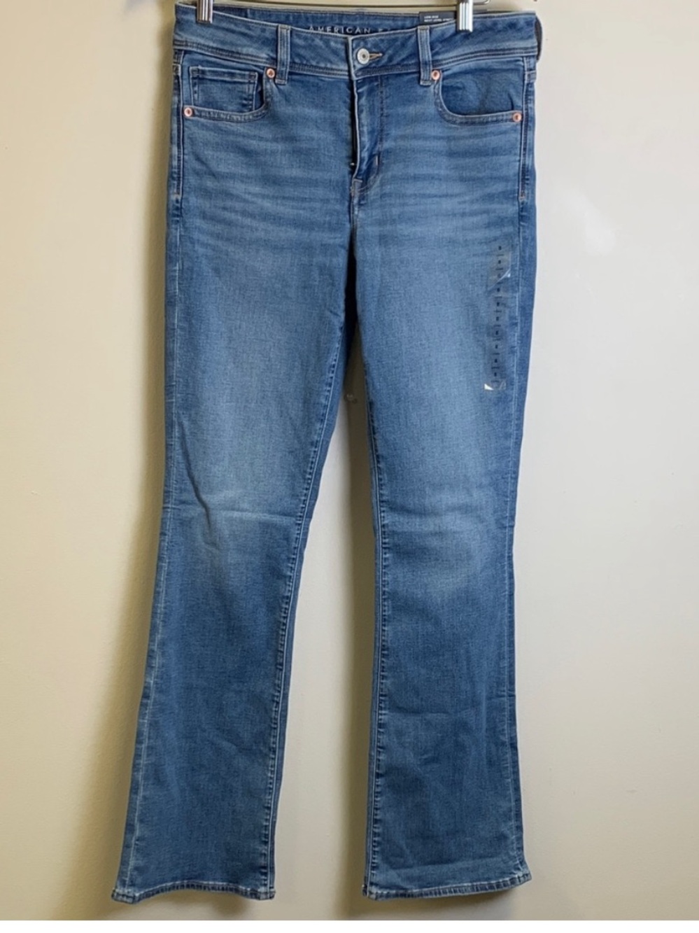 American Eagle Outfitters Women's Medium Blue Flare Jeans